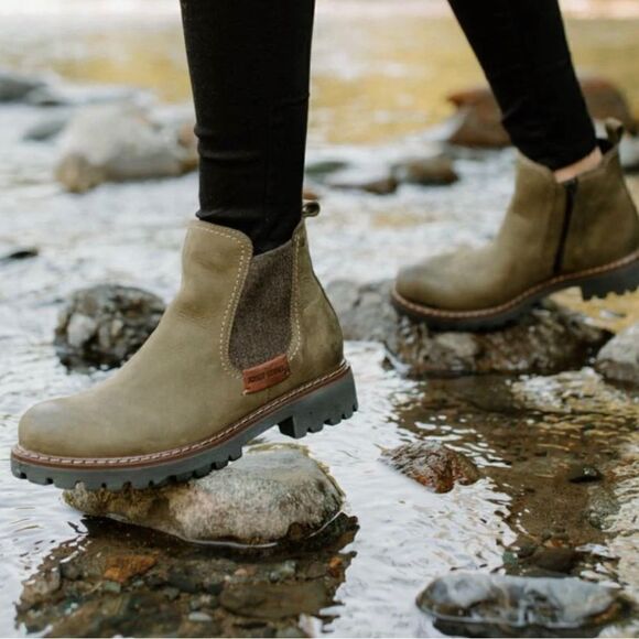 Josef Seibel  Marta 03 Chelsea Boot Olive Green boots size  5.5 (36) - Picture 3 of 12